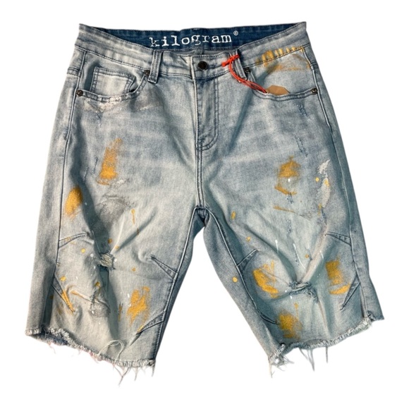 Other - Ripped denim jean shorts Sz 34